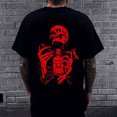 thumbnail image 2 of Camiseta Vintage para hombre, regalo para adultos, estilo callejero, sin mangas, playa de verano, divertida blusa con estampado de esqueleto gráfico Pompotops  oipoqjl32053, 2 of 9