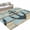 Lake Blue Light Beige Light Brown, variant on Area Rugs 5'x7', Nautical Anchor Carpet Runner Indoor Outdoor Rugs Home Decor Aesthetic, Vintage Blue Brown Wooden Coastal Non Slip Mats Washable Accent Rug for Living Room Bedroom