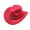 Rose Red, variant on Trayknick Unisex Vintage Western Cowboy Hat - Wide Brim British Style Jazz Cap for Daily Outings