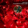thumbnail image 3 of Cadena de luces navideñas ODEETRONIC, 6,6 m, 100 rojas, incandescentes, 120 V, 3 of 6