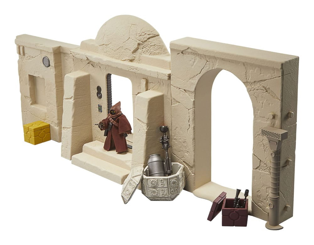 STAR WARS The Vintage Collection Streets of Mos Eisley, A New Hope 3.75 Inch Collectible Action Figure Playset