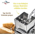 thumbnail image 4 of Küchenprofi Single Drum Rotary Cheese Grater Stainless Steel 8.5 Inch Silver, 4 of 4