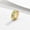 Light green, variant on Simple Color Wild Square Zircon Ring Women