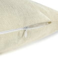thumbnail image 3 of Housse de Coussin en Lin Style Simple Noir et Blanc pour Canapé Chambre, 3 of 5