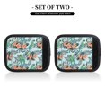 thumbnail image 3 of Luggage Handle Wraps for Suitcase - Suitcase Tags Identifiers for Suitcases, Cute Parrot Flower Palm Leaves Fun Luggage Handle Covers, Travel Luggage Accessories Essentials for Flying, 3 of 6