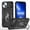 Black, variant on iPhone 14 Plus Case with Lens Protection, iPhone 14 Plus Ring Holder with Camera Cover & Kickstand Military Grade Shockproof Heavy Duty Protective Support Magnetic Car Mount Holder, Black