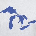 thumbnail image 3 of CafePress - Great Lakes Light T Shirt - Men's Classic Graphic T-Shirt, 3 of 4