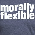 thumbnail image 3 of CafePress - Morally Flexible T Shirt - Mens Tri-blend T-Shirt, 3 of 4