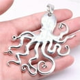 thumbnail image 2 of K-KED 5 Pcs Tibetan Silver Octopus Charms Pendant 88X86MM Diy Delicate Jewelry Making C14821, 2 of 3