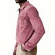 thumbnail image 5 of Ceisia Men's Spring Gift & Summer Vintage Casual Plaid Polychrome Zipper Turndown Collar Long-Sleeve Shirt - 320g Polyester Com fortable Beach &, 5 of 5