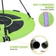 thumbnail image 3 of Trekassy 700lb Saucer Tree Swing for Kids Adults 40" Waterproof Frame Includes 2 Tree Hanging Straps, 3 of 11