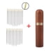 thumbnail image 1 of Cilindro de almacenamiento de madera de sándalo con aguja de coser a mano, entrada lateral, cola dorada, herramientas para el hogar, tubo de almacenamiento de costura, caja de costura, 1 of 3