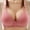 #2-Pink, variant on Womens Plus Size Women Bra Wire Free Underwear Onepiece Bra Everyday Underwear Bras M-3XL