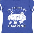 thumbnail image 4 of Inktastic I'd Rather Be Camping Boys or Girls Toddler T-Shirt, 4 of 5