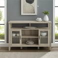 thumbnail image 5 of 52" Rustic Wood TV Stand - White Oak, 5 of 5