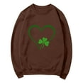 thumbnail image 7 of Vekome St Patricks Day Shirts for Women Long Sleeves Plus Size Green Pullover Tops Crewneck Holiday Irish Themed Tee Shirts Holiday Blouses, 7 of 7