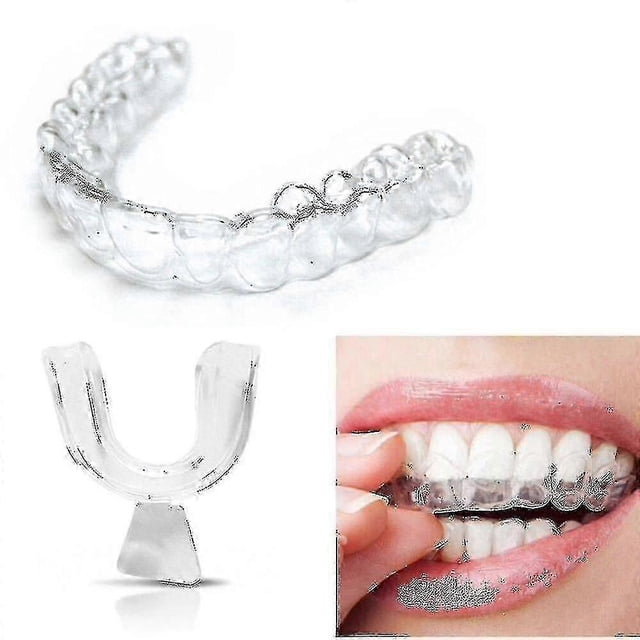 4pcs Mouth Trays For Teeth Whitening / Gel Bleach, Thermoforming Gum Shield-m.1839