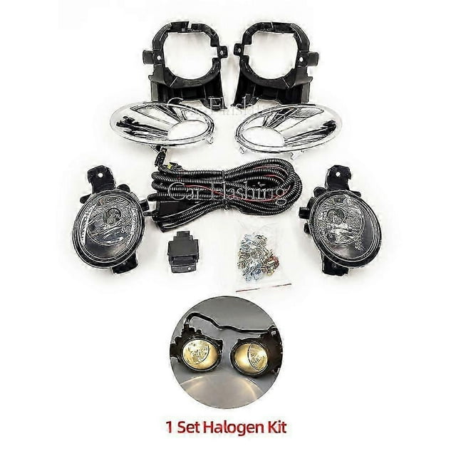 Suitable For Nissan Qashqai 11-13 Imported Front Fog Lamp Assembly Front Bumper Lamp Led Halogen Suit