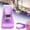 Purple, variant on Hilingoto 100 Pcs Clips for Sewing, Multi-Purpose Plastic Fabric Quilting Clips for Crafting Crocheting Cross Stitch Knitting Quilting Accessories(Blue)