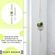 thumbnail image 4 of Advancent Cestas colgantes 100 hechas a mano, soporte para plantas, macramé, colgador de plantas, maceta para colgar en la pared interior, soporte para Jardín y Patio No.08 Advancent HA001777-08, 4 of 8