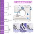 thumbnail image 2 of Máquina de coser portátil sangzm de 12 puntadas con kit de 42 piezas, 2 of 6