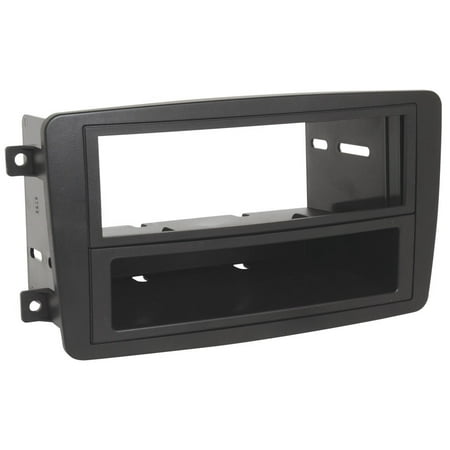 C-class Dash - MZ2340B 2001-04 Mercedes Benz C-Class Double DIN or DIN w/pocket Install Dash Kit By Scosche Ship from US
