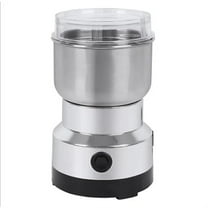 Mini Electric Grinder Household 300ml Ultrafine Food Pulverizer Coffee Grinder Spice Pepper Grinder Grain Mill 4 Blades ,Easy to Use