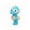 7264 Marine Small Creature - Seahorse, variant on Children's simulated ocean building blocks, small particle moving animal fish model, shark, underwater world biological model building block toys, holiday birthday gift