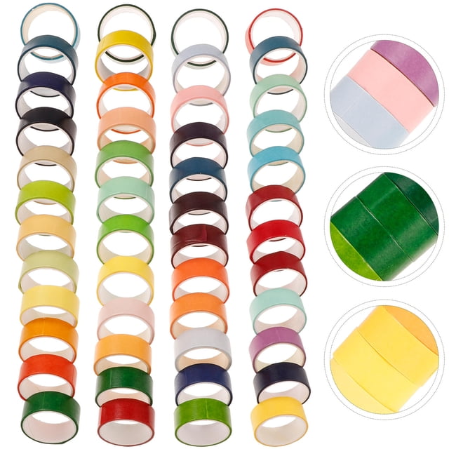 WRITWAA Washi Tape Para Y Manualidades Con Adhesivo Fácil De Despegar
