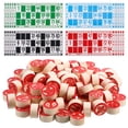 thumbnail image 1 of SHISUYAN 1 Set Russian Bingos Game Chess Interesting Bingos Chess Game Toy Bingos Chess Toy, 1 of 8