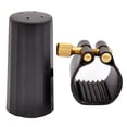 thumbnail image 3 of Leather Sax Ligature With Cap For Alto Soprano Tenor Sax Clarinet Mouthpieces Woodwind Instrument Accessories, 3 of 7