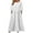 White&spring dresses for women 2025, variant on CFLVAEK Cotton Linen Summer Dresses for Women with Pockets Plus Size Half Sleeve Crewneck T Shirt Dress Loose Flowy Midi Dress Solid Color Vacation Beach Dress Gray M
