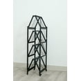thumbnail image 5 of Armadillo Tough Collapsible Medium 4 Tier Metal Storage Shelf with 300 lb. Capacity with Wheels, 5 of 10