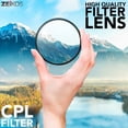 thumbnail image 3 of Zeikos Professional 52 Millimeter Multi Coated 3 Piece Camera Filter Kit, 3 of 6