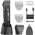 thumbnail image 1 of Ball Shaver for Men, 3-in-1 Multifunction Body Hair Trimmer & Pubic Shaver with Titanium Blades (No Nicks!), IPX7 Waterproof Electric Razor, LED, 1 of 5