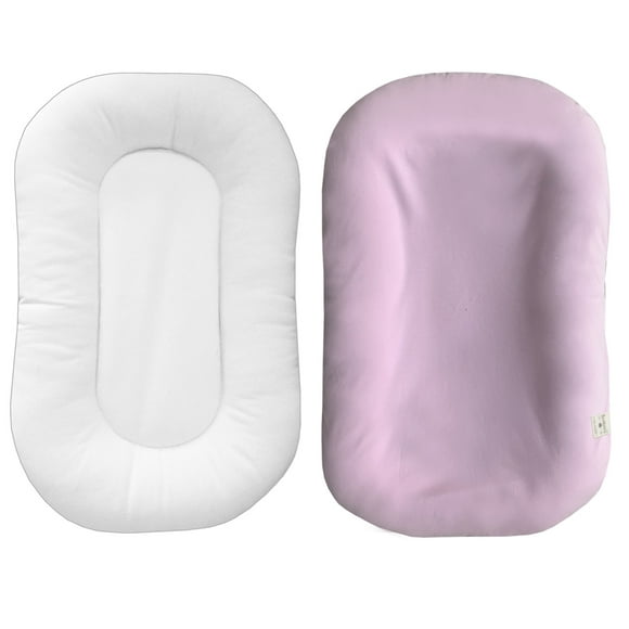 Nido Bambineto Dona Colecho y Funda Algodón Pima Rosa