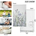 thumbnail image 3 of Dreamtimes 2 Piece Vintage Colorful Herbs Hand Towels for Bath Decorative, Pure Cotton Guest Towels Fingertip Towels for Bathroom Spa Gym,16 x 28 inch, 3 of 7