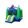 JumpOrange OctoBounce Extravaganza Outdoor Inflatable Bounce House with Blower and Slide