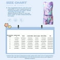 thumbnail image 7 of CHICTRY Kids Girls 2Pcs Gym Sports Yoga Suit Colorful Prints Sleeveless Leotard with Shorts Dance Outfit Colorful Shadow 16, 7 of 7