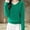 *Green, variant on ClodeEU Womens V Neck Knit Sweaters ,Long Sleeve Tops ,Casual Knit Tunic Pullover Tops Green,Womens Plus L