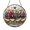 Acrylic 3.5 Inch, variant on Duck Floral Stained Glass Style Acrylic Window Suncatcher Hanging Decor, Cute Bird Decorative Panel Ornament for Nature Window Art and Garden Theme Home Decoration