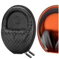 thumbnail image 1 of Geekria UltraShell Case for ÂKG, B, Audio-Techníca, JBLs, SOL, Sennheíser Headphones, Replacement Protective Hard Shell Travel Carrying Bag with Accessories Storage (Black Diamond), 1 of 2