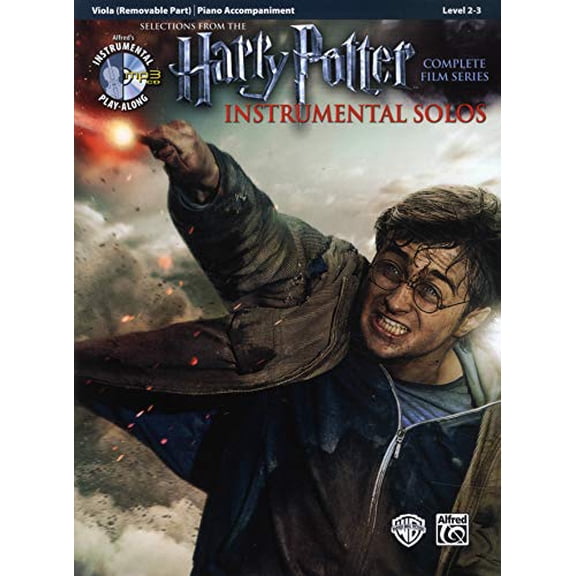 Pre-Owned Harry Potter Instrumental Solos for Strings: Viola (Book & CD): From the Complete Film Series (Pop Instrumental Solos) Paperback