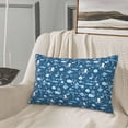 thumbnail image 5 of Daiia Octopus And Whale Bedding Waterproof Pillow Protector Zippered Queen – Bed Bug Proof Pillow Encasement-14"x20", 5 of 6