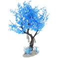 thumbnail image 4 of Artificial Aquarium Tree Plastic Aquarium Plants Fish Habitat Improvement PVC Material 1Set, 4 of 4