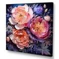 thumbnail image 2 of Designart "Pink Peonies Charm I" Floral Wall Decor, 2 of 5