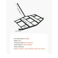 thumbnail image 4 of KFFKFF Drag Harrow, 84" Span Towable Drag Harrow, Q235 Steel Driveway Leveler with Modifiable Bars & Pin Hitch, Can Bear up to 50 lbs, Tractor Driveway Harrow Suitable for ATVs, UTVs, 4 of 9
