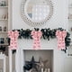 thumbnail image 4 of Christmas Snowflake Reindeer Ribbon for Holiday Tree Gift Wrapping Decoration, Festive Party Decor, Xmas Home Fireplace Mantle Garland Trim, 4 of 6