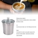 thumbnail image 4 of Jarra Para Espuma Leche De 12 Oz, Hecha De Acero Inoxidable De Primera , Con Líneas De Escala Claras, Para Latte Art, Espuma De Leche, Capuchino, Café Con Leche, Con Tapa, 4 of 7