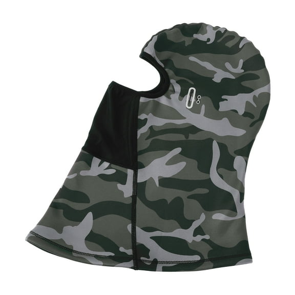 Unique Bargains Balaclava Face Mask with Glasses hole Long Ski Sun Hood Mask for Motorcycle Cycling 1 Pcs Grey